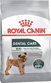 Royal Canin Mini Dental Care корм сухой для собак мелких размеров, предрасположенных к образованию зубного камня