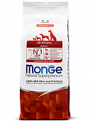 Сухой Корм Monge Speciality Line Lamb Adult для собак всех пород гипоаллергенный с ягненком