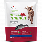 Сухой Корм Natural Trainer Cat Adult Tuna для взрослых кошек с тунцом
