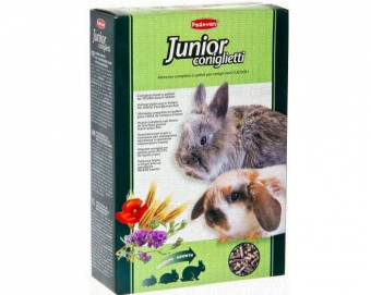 Основной корм Padovan Junior Coniglietti для кроликов и молодняка