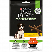 Лакомство Pro Plan Focus Pro Sticks для щенков с курицей