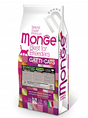 Сухой Корм Monge Cat BWild Grain Free беззерновой для крупных кошек всех возрастов из мяса буйвола