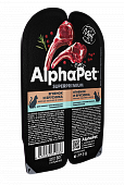 Ламистеры Alphapet Superpremium для кошек с чувствительным пищеварением с ягнёнком и...