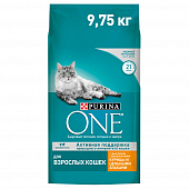 Сухой корм Purina ONE® полнорационный для взрослых кошек, с высоким содержанием курицы