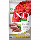 Сухой Корм Farmina N&D Neutered Grain Free Duck&Quinoa беззерновой для средних и крупных стерилизованных собак с уткой и киноа