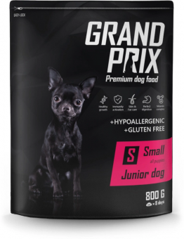 Корм Grand Prix Small Junior для щенков мелких и мини пород