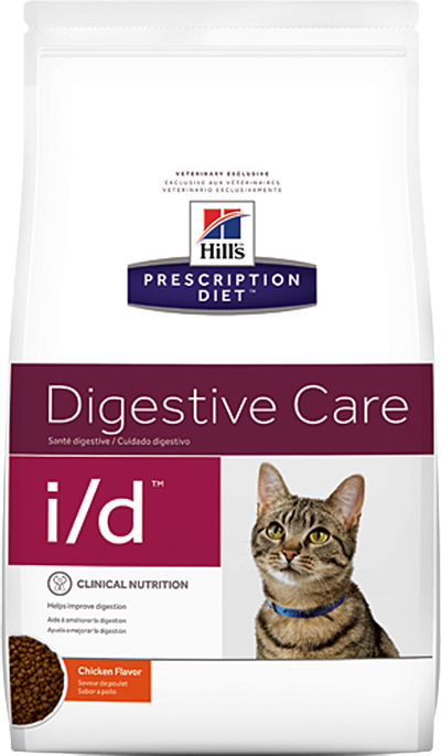 Корм Hill's Prescription Diet I/D для кошек. Поддержание здоровья ЖКТ