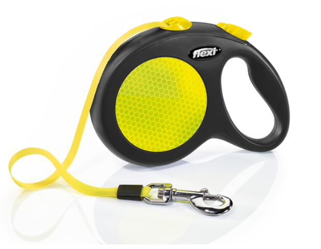 Рулетка Flexi New Neon L 5 метров для собак до 50 кг