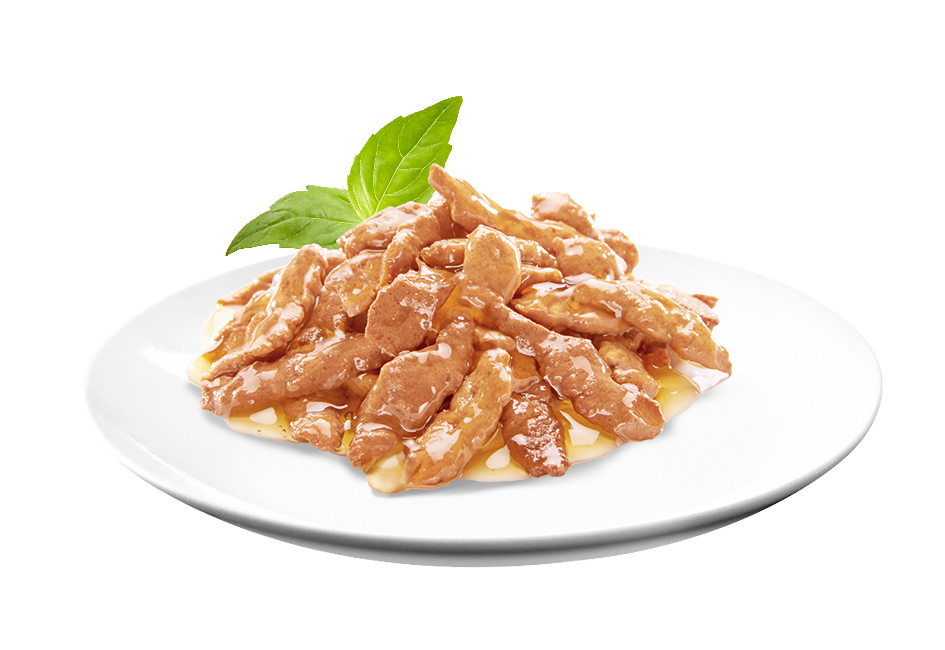 Паучи Sheba для кошек ломтики курицы в соусе