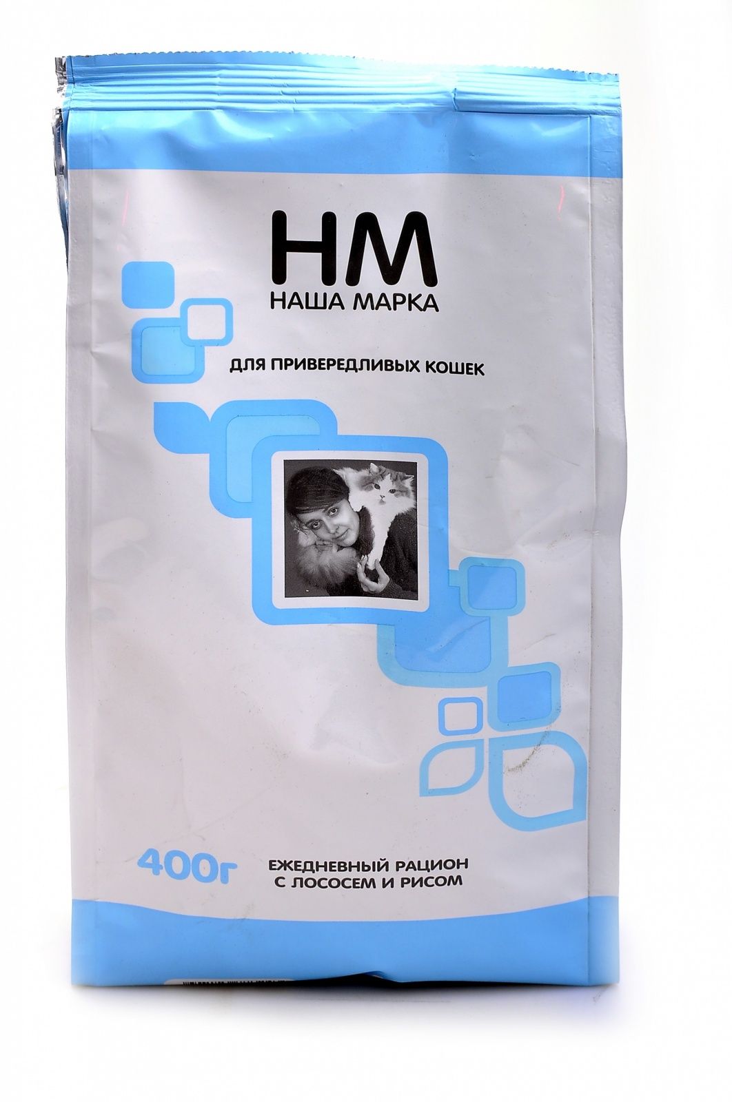 Наша Марка корм для привередливых кошек с лососем и рисом