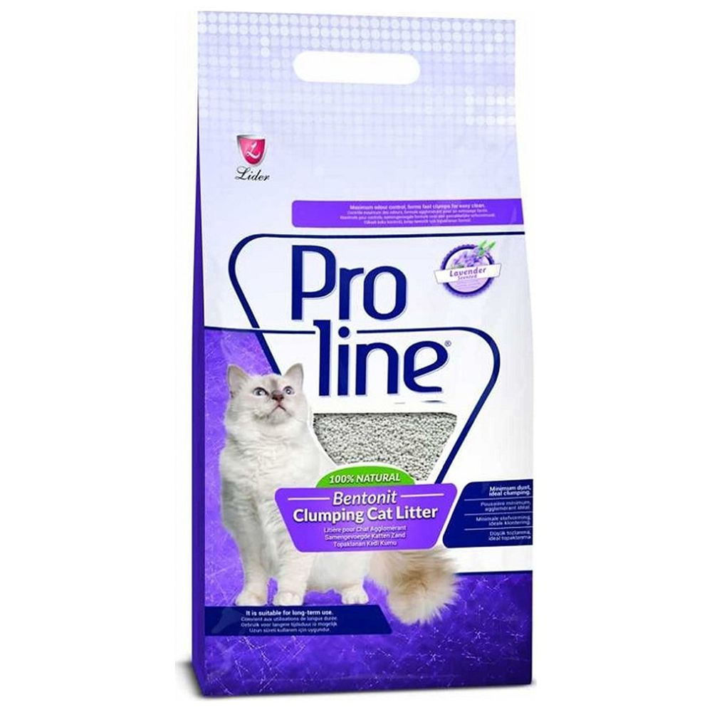 Наполнитель Proline для кошек с ароматом лаванды