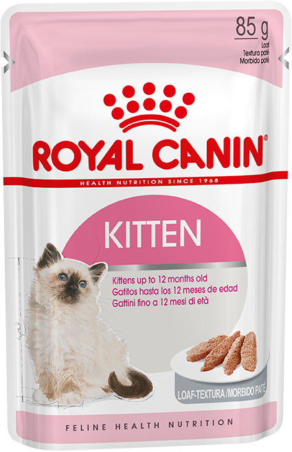 Паучи Royal Canin Kitten Instinctive (паштет) для котят с 4 до 12 месяцев