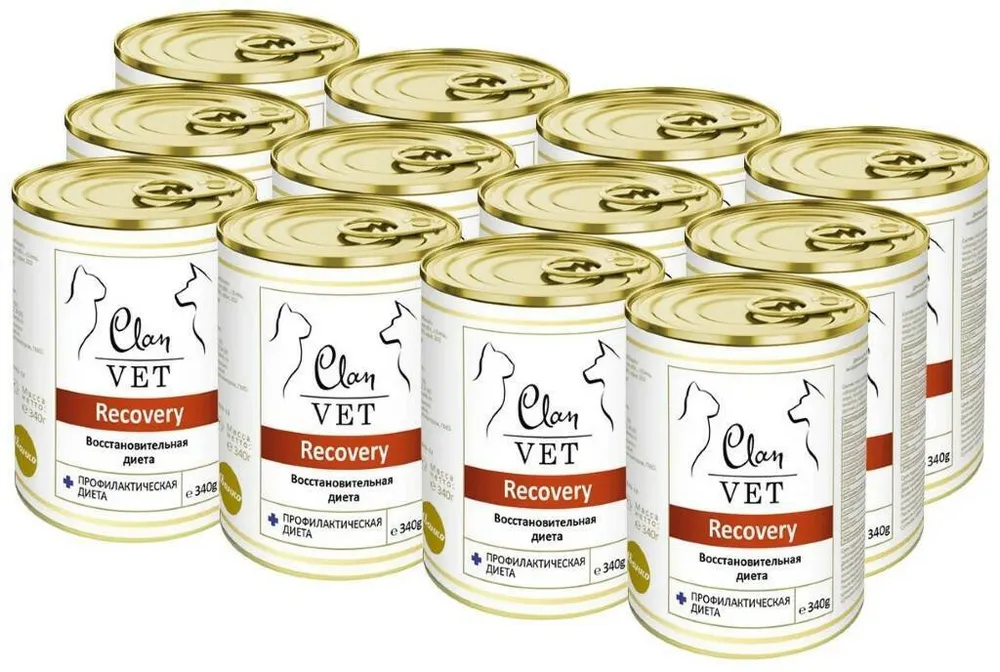 Корм Clan Vet Recovery для кошек и собак в период восстановления ...