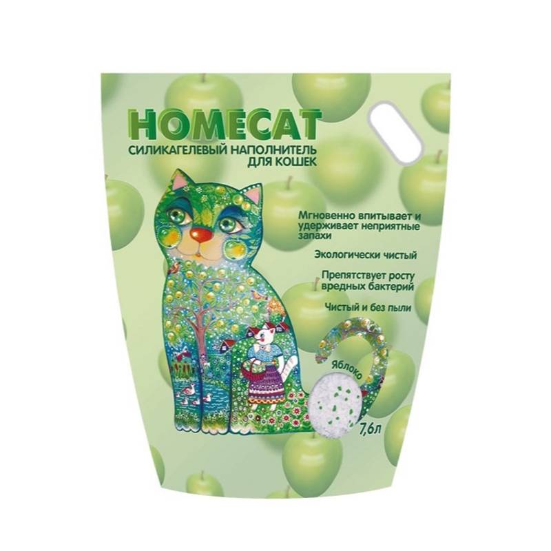Homecat Наполнитель Зеленый Чай Купить