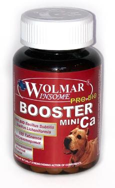 Полифункциональный мультикомплекс Wolmar Winsome Pro Bio Booster Ca Mini для собак маленьких пород с кальцием