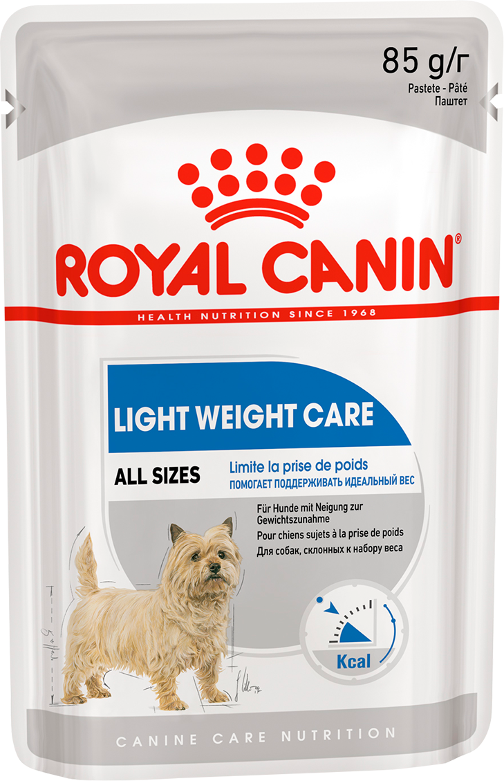 Паучи Royal Canin Light Weight Care для взрослых собак склонных к полноте