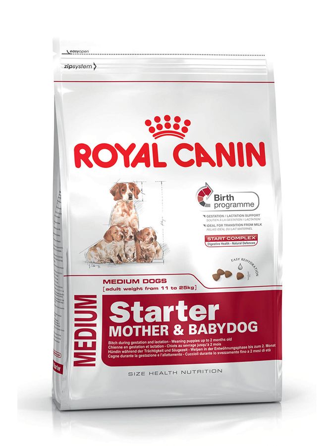 Корм Royal Canin Medium Starter для щенков до 2 месяцев и кормящих собак средних пород