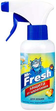Спрей Mr. Fresh. Защита от царапанья для кошек