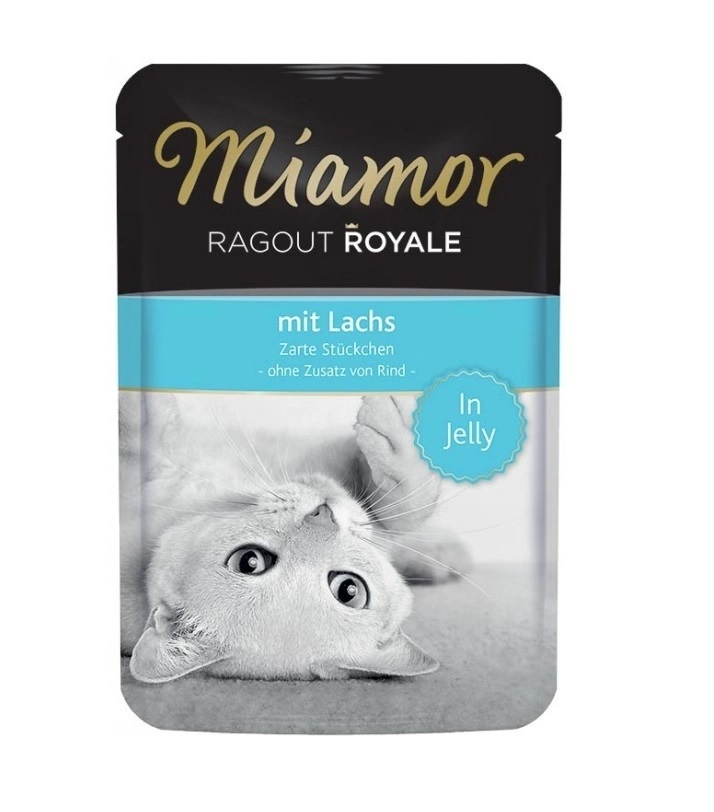 Комплект Miamor Multibox Ragout Royal для кошек с индейкой, лососем и телятиной в желе