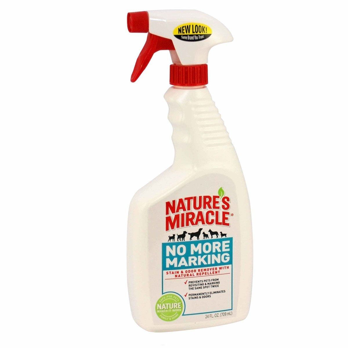 Спрей Nature's Miracle Stain&Odor Remover средство для устранения пятен, запахов и повторных меток