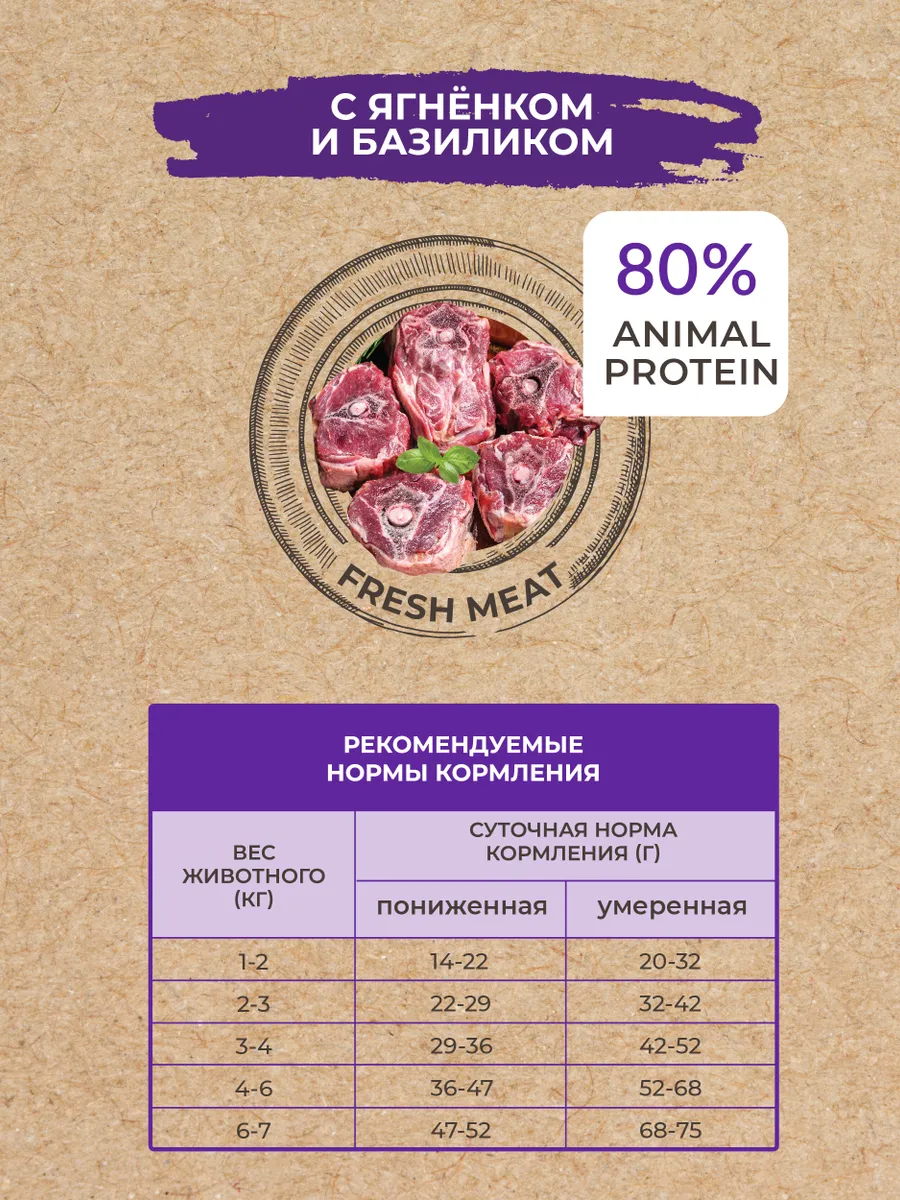 Корм Best Dinner Holistic Hypo Adult Steril Cat Lamb & Basil для стерилиз. кошек гипоаллергенный с ягнёнком и базиликом