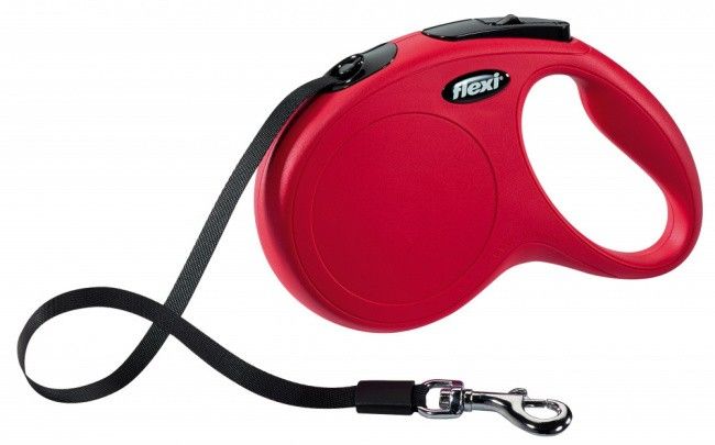 Рулетка Flexi New Classic Medium/Large Red 5 метров для собак до 50 кг