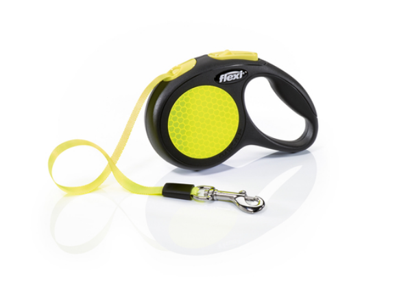 Рулетка Flexi New Neon XS 3 метра для собак до 12 кг