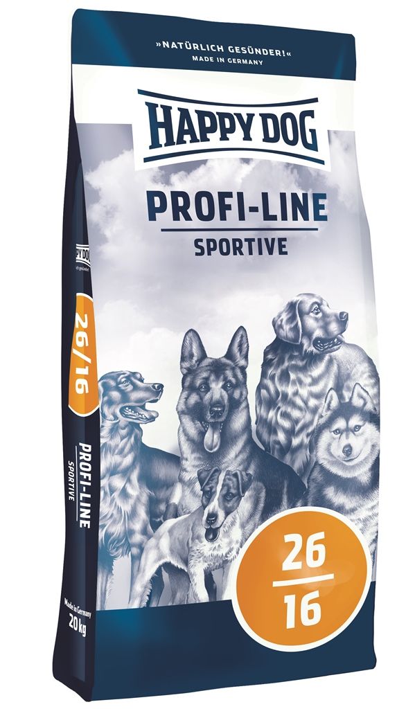 Корм Happy Dog Profi-Line Sport 26/16 для взрослых собак всех пород с повышенной активностью