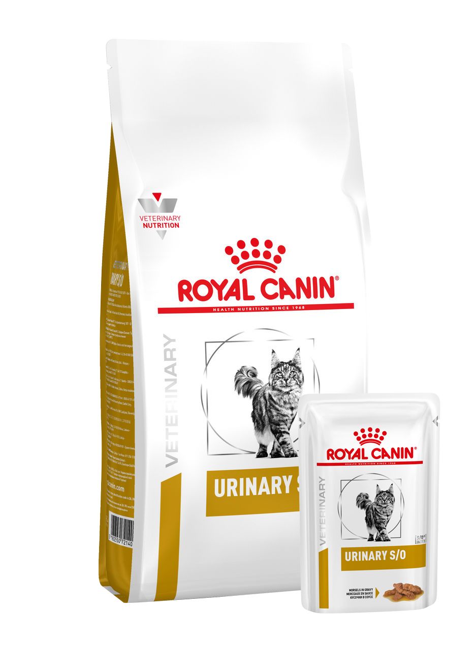 Комплект Royal Canin Urinary S/O для кошек при МКБ + пауч