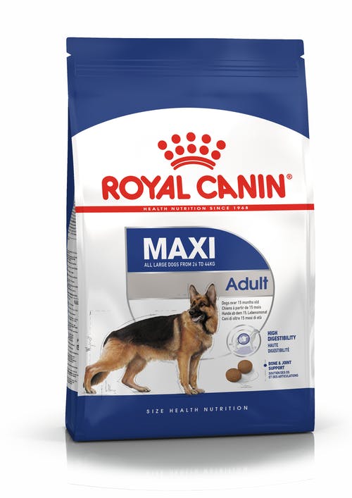 Royal Canin Maxi Adult корм сухой для взрослых собак крупных размеров от 15 месяцев