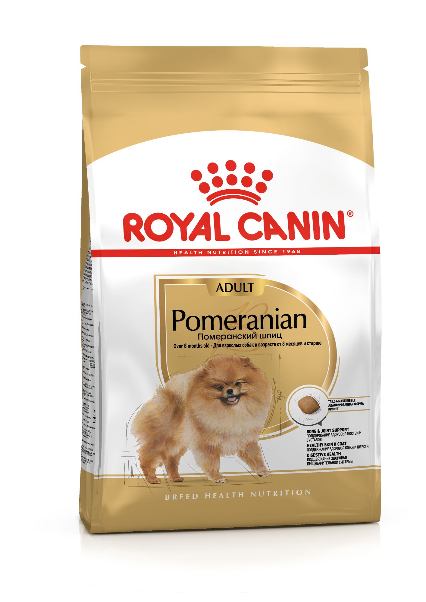 Royal Canin Pomeranian Adult корм сухой для взрослых собак породы Померанский Шпиц