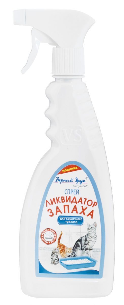 Спрей Верный Друг для ликвидации запахов кошачьего туалета