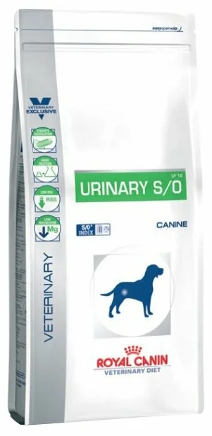 Корм Royal Canin Urinary S/O LP18 для собак при лечении и профилактике МКБ (тип струвиты, оксалаты)