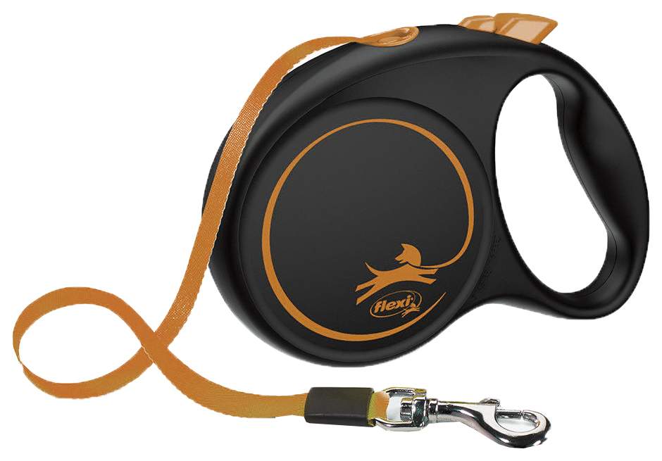 Рулетка Flexi LE Promotion M Orange 5 метров для собак до 25кг