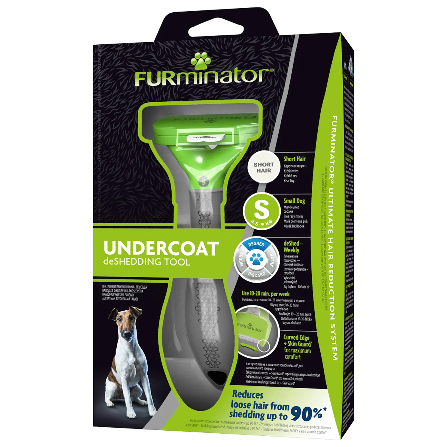 Фурминатор FURminator Undercoat deShedding Tool для мелких собак с короткой шерстью