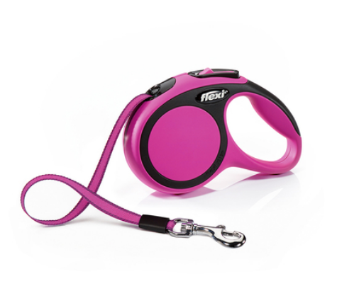 Рулетка Flexi New Comfort XS Pink 3 метра для собак до 12 кг
