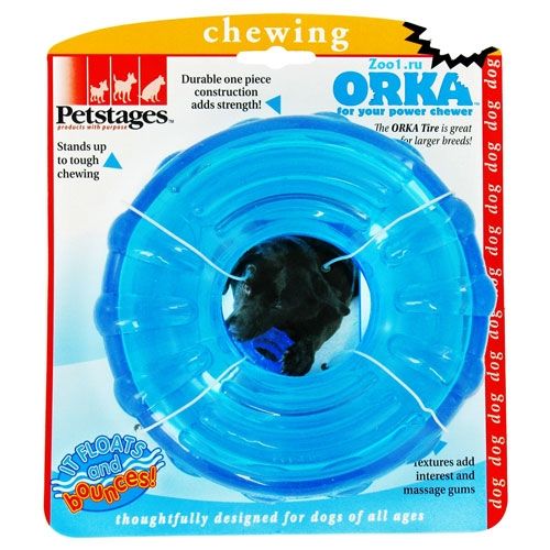 Игрушка Petstages ORKA Tire. Кольцо для собак (16 см)