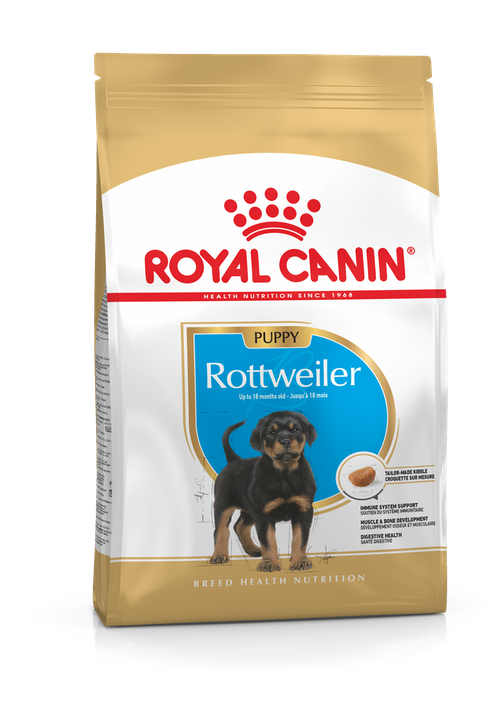 Royal Canin Rottweiler Puppy корм сухой  для щенков породы Ротвейлер до 18 месяцев