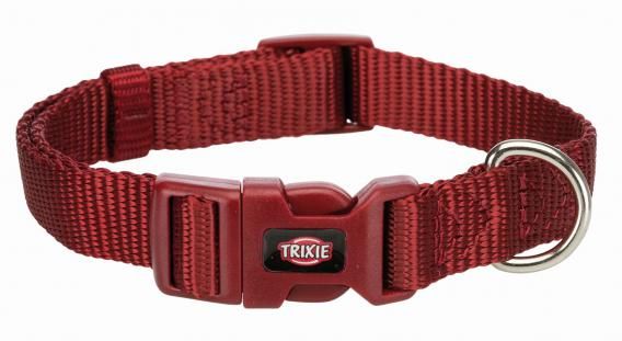 Ошейник Trixie Premium бордовый