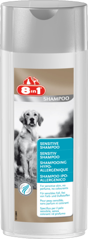 Шампунь 8in1 Sensitive Shampoo для собак с чувствительной кожей