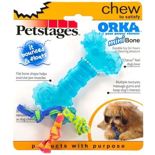 Игрушка Petstages ORKA. Mini-Косточка для собак малых пород (10 см)