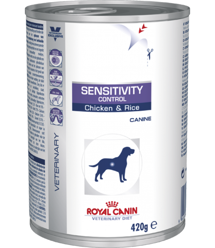 Консервы Royal Canin Sensitivity Control для собак при пищевой аллегии и непереносимости с курицей