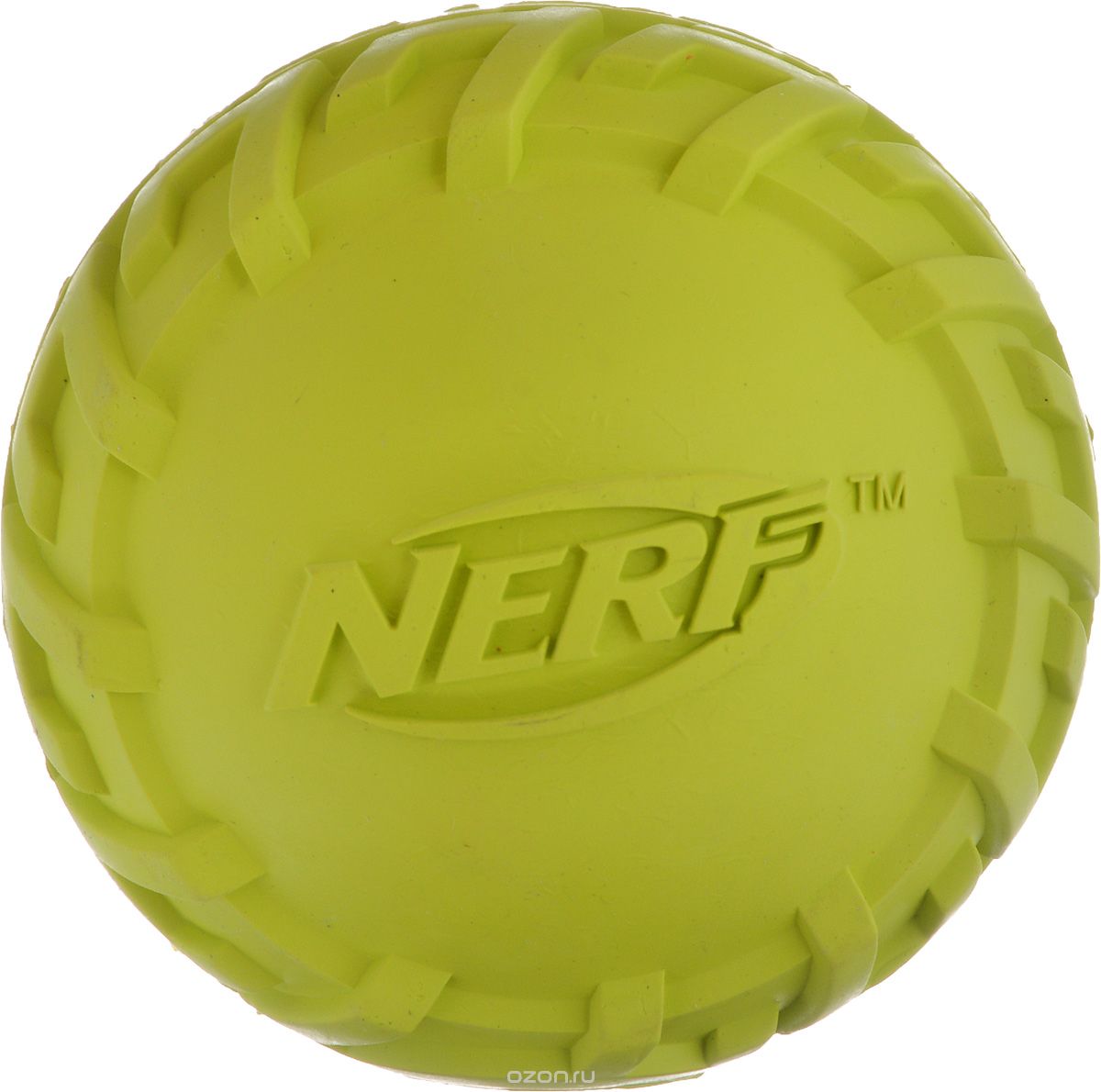 Игрушка для собак NERF. Мяч резиновый с пищалкой (7,5 см)