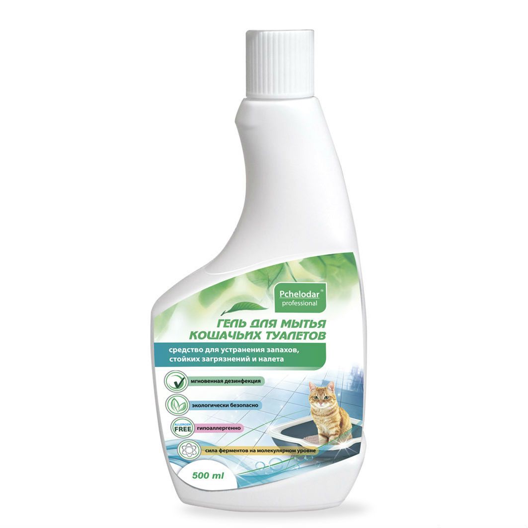 Гель Pchelodar Professional для мытья кошачьих туалетов