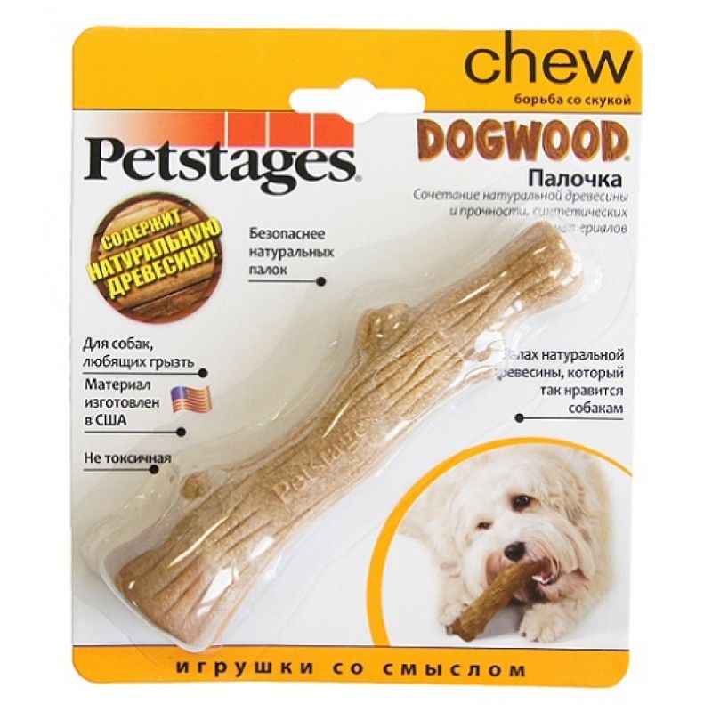 Игрушка Petstages Dogwood Stick. Деревянная палочка XS (13 см)
