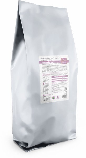 Корм Clan Classic Hypoallergenic 23/11 для взрослых собак мелких пород с ягненком, индейкой и бурым рисом