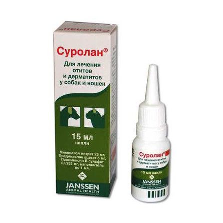 Капли Суролан Для Собак Купить