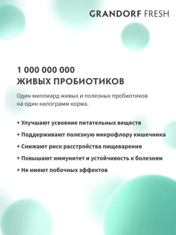 Корм Grandorf Fresh Dog Duck Med&Maxi свежее мясо утки с бататом для взрослых собак средних и крупных пород