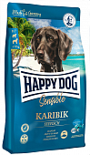 Сухой Корм Happy Dog Supreme Karibic для собак средних и крупных пород с морской рыбой и картофелем