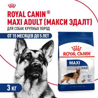 Корм сухой Royal Canin Maxi Adult для взрослых собак крупных размеров